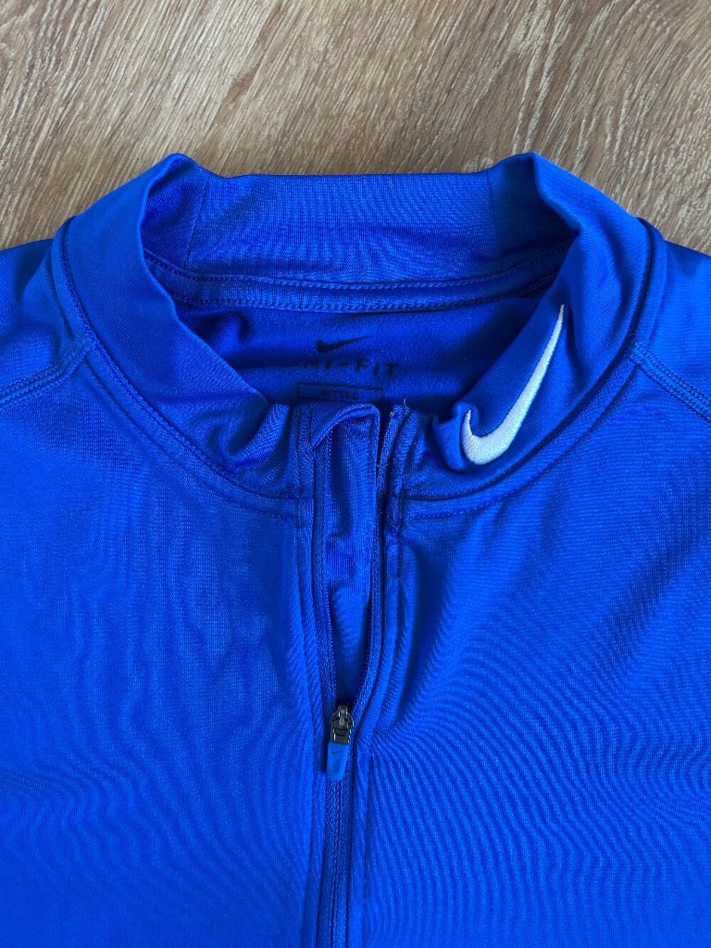 Nike Fitted Fleece Lined Dri-Fit Pullover Women's Size Medium Activewear - Picture 2 of 4